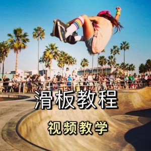 长板滑板双翘滑板教学视频教程初学者新手零基础入门自学花样刷街-黄师爷营销圈